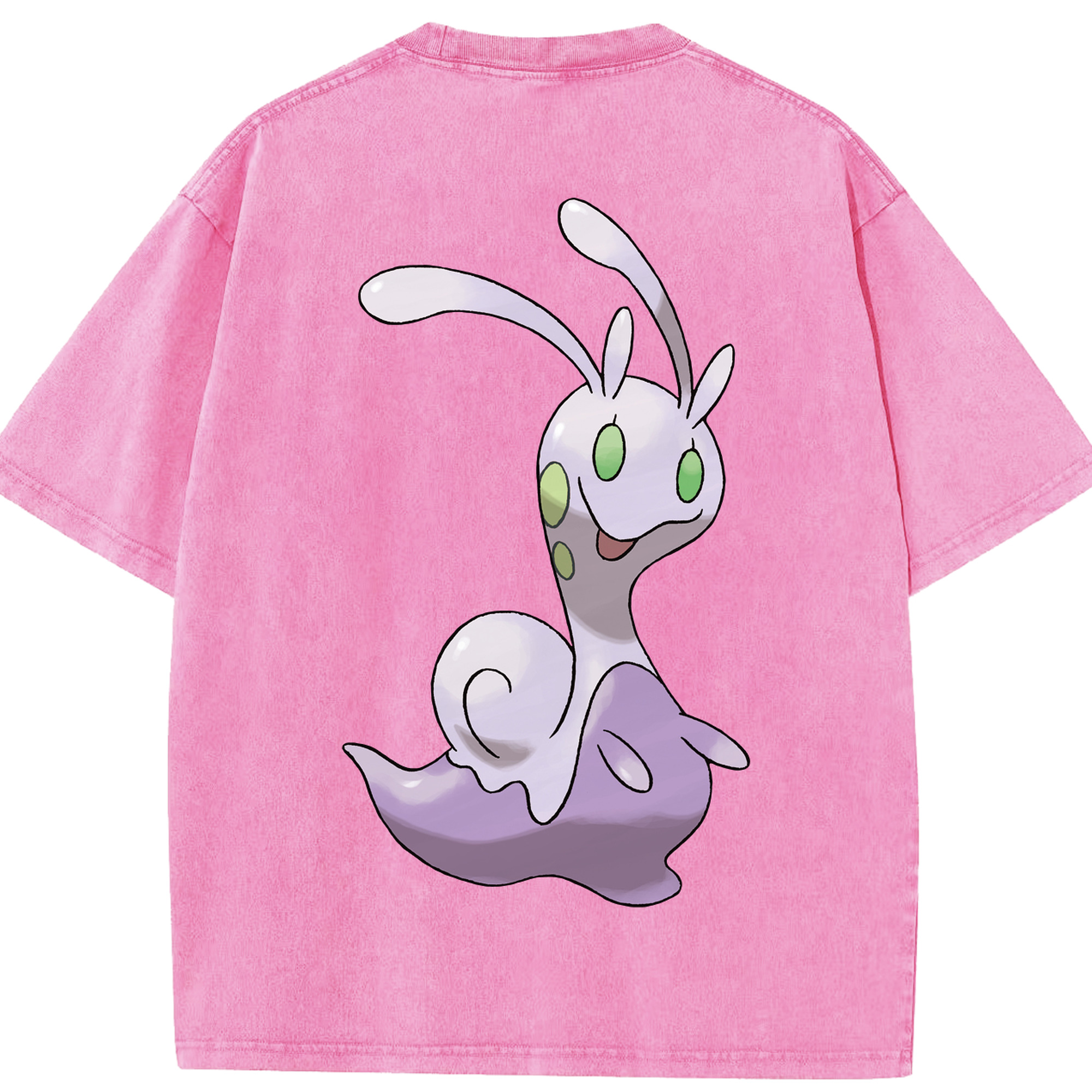 （画像用） ポケットモンスター Pokémon 綿100% ヴィンテージ風 半袖Tシャツ（背面プリント）